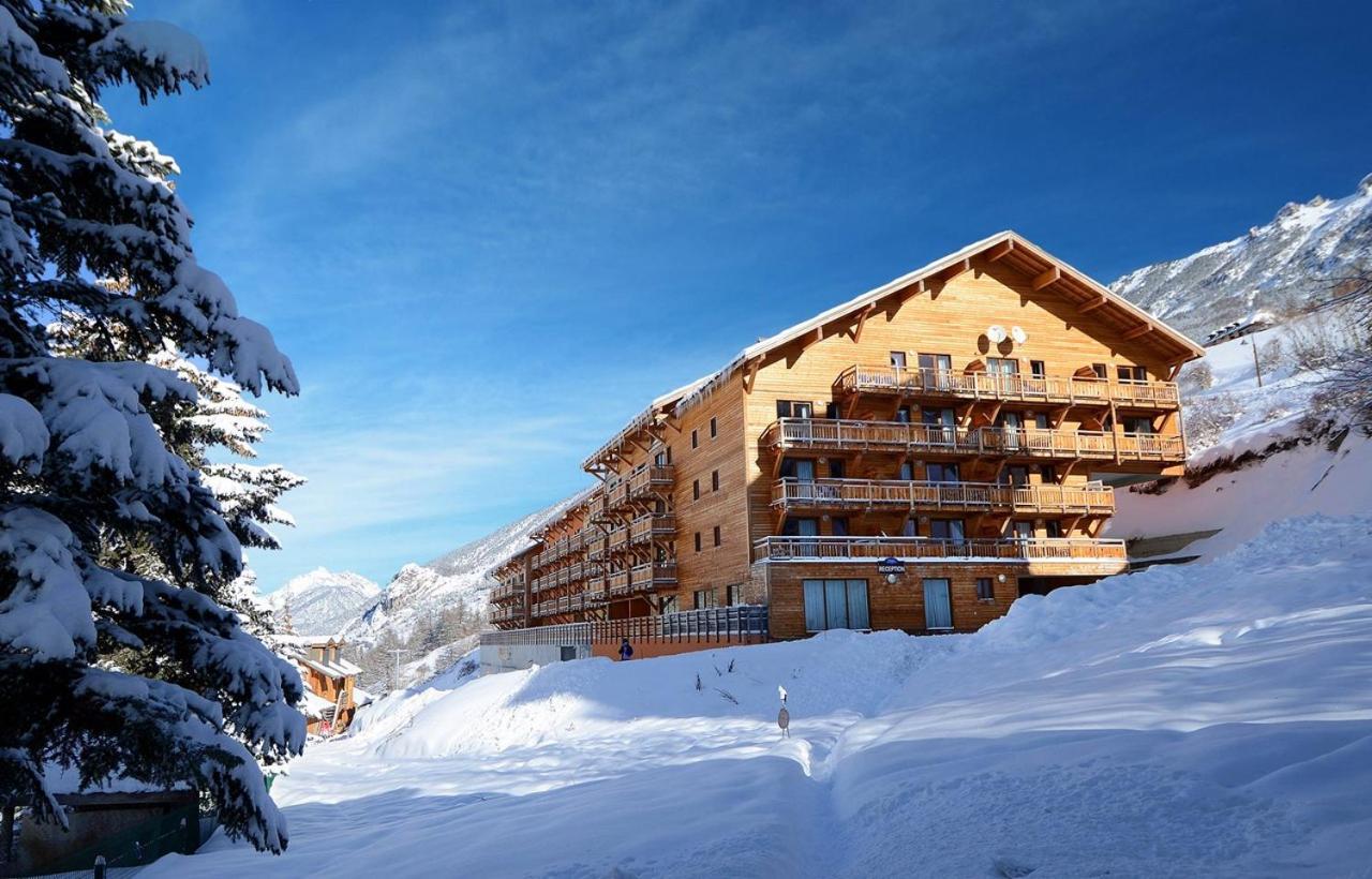 Appartamento T2/3 6pers&pied des pistes&piscine chauffée Vars  Esterno foto